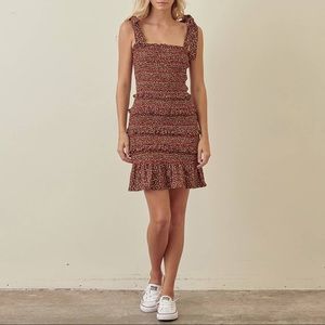Smocked Mini Dress